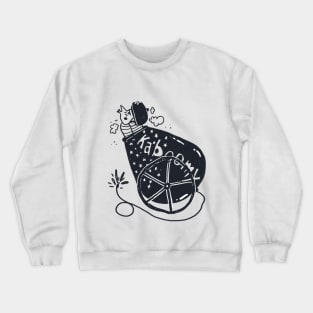 Kaboom Circus Illustration Crewneck Sweatshirt